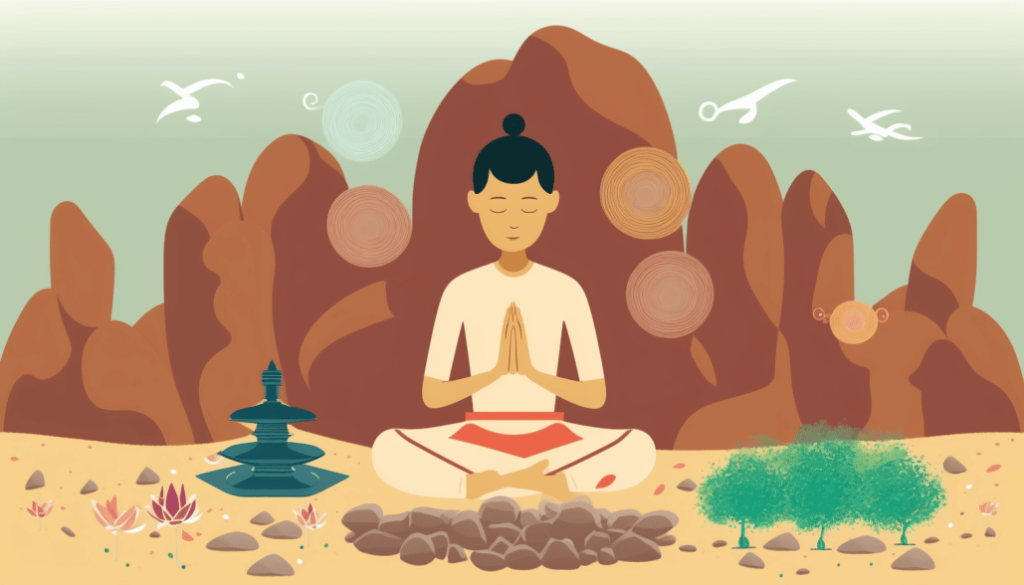 colocando em pratica a Técnica Meditação Mantra