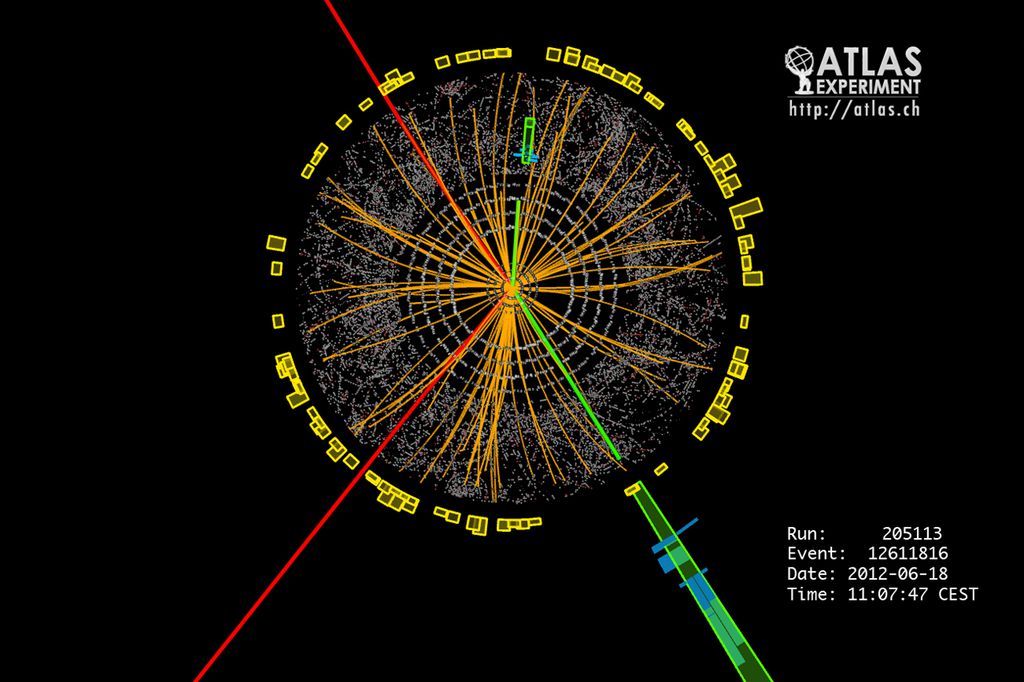 Identificação do Bóson de Higgs pelo experimento Atlas