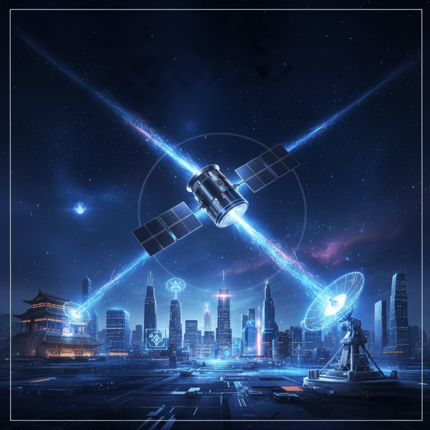 Como a China Lidera o Teletransporte de Informacao do Espaco a Terra
